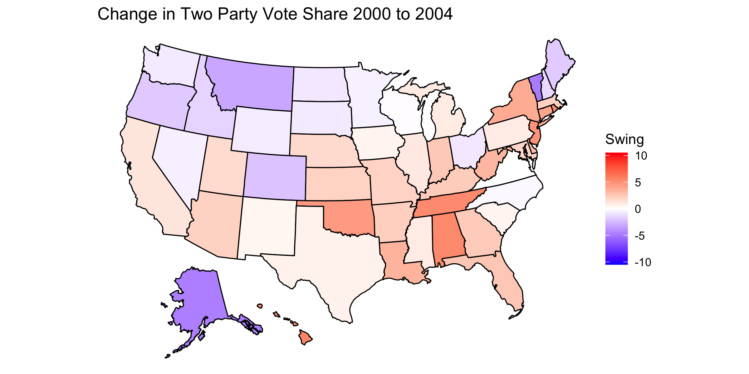 image of swing state 2008 to 2012